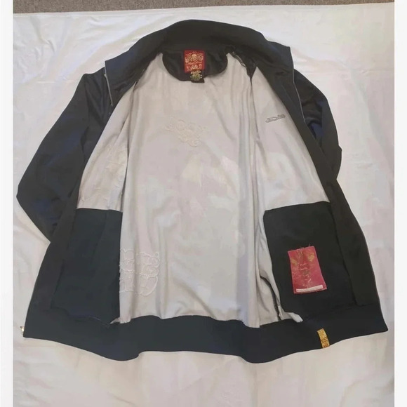 Stash House  Vintage Black Grey Zip Ip Jacket Size XL - Picture 7 of 14